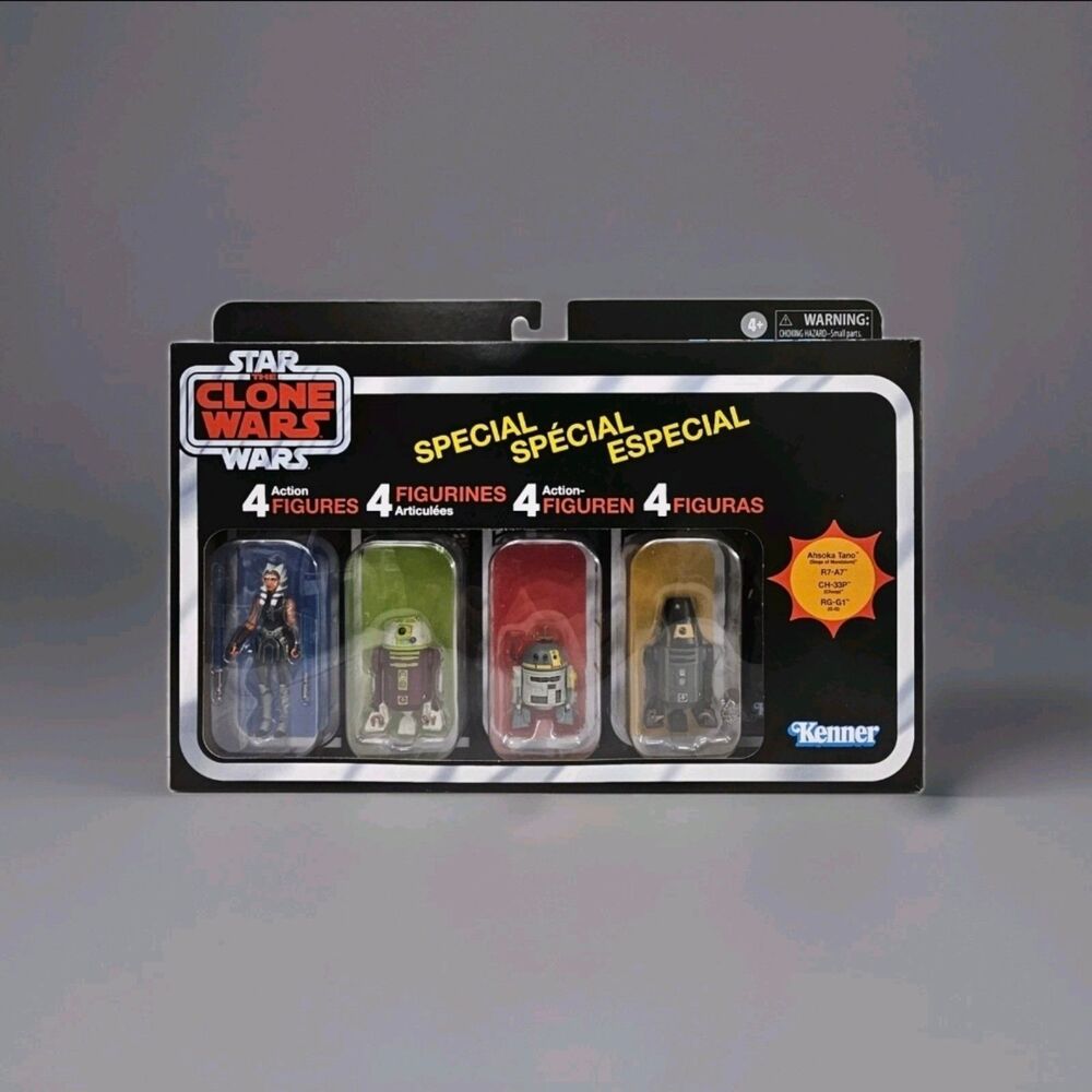 Star Wars: The Vintage Kenner Collection Escape from Order 66 (2024) 4 Pack, New